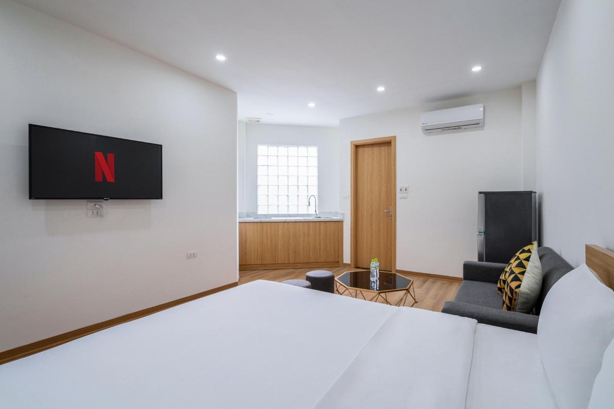 Casa Feliz Serviced Apartment Hanoi Exteriör bild