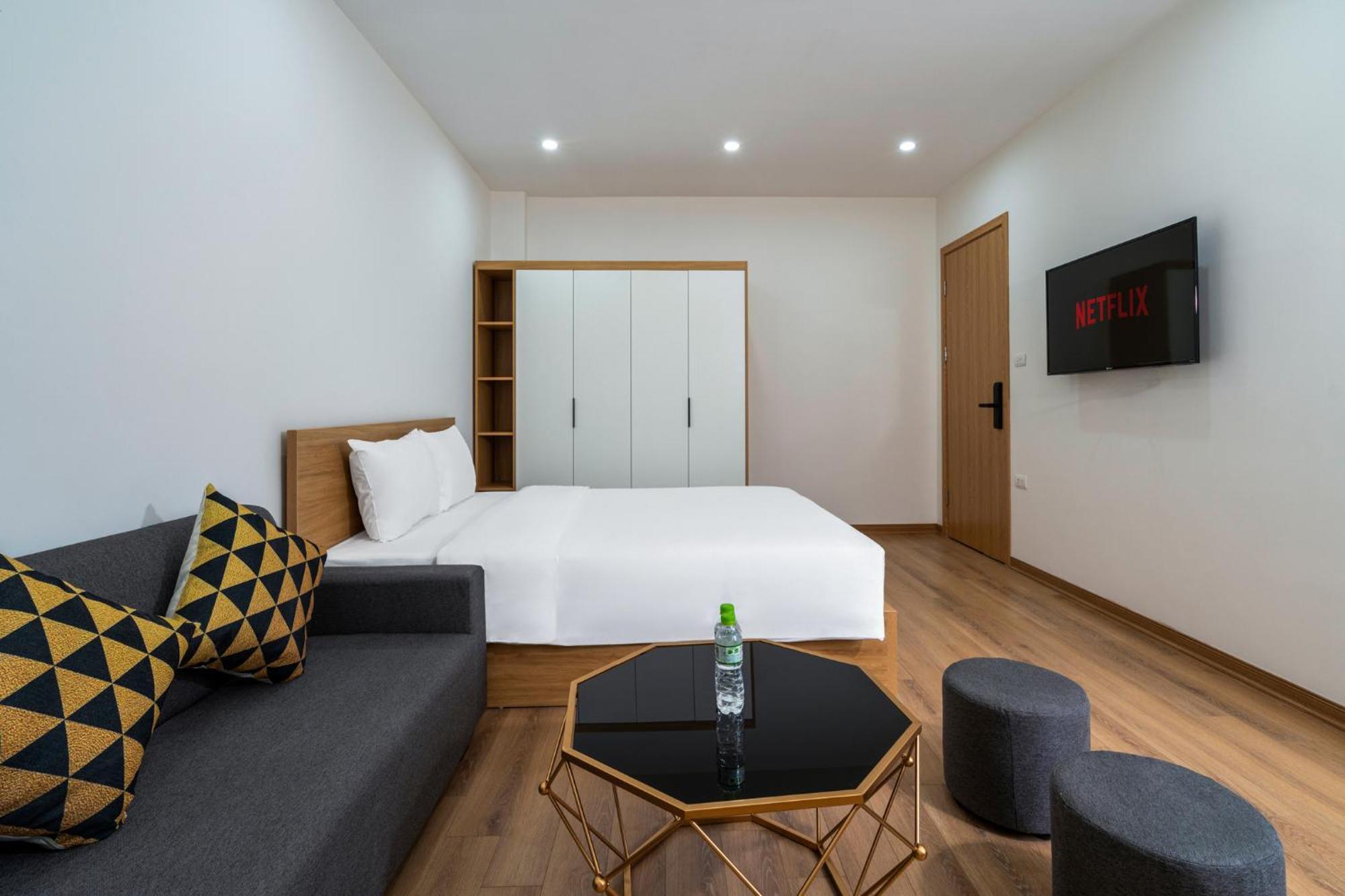 Casa Feliz Serviced Apartment Hanoi Exteriör bild